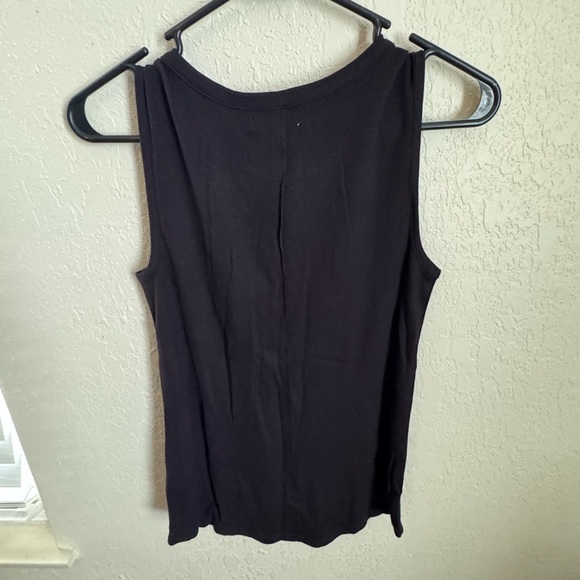 Maurices Black Henley Tank Top - Picture 2 of 2
